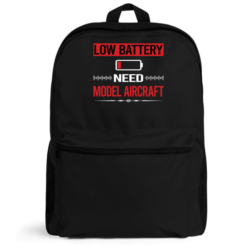 Low Battery Model Aircraft Aesthetic Backpack | Artistshot