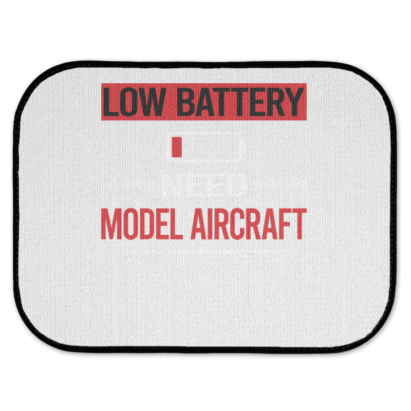 Low Battery Model Aircraft Aesthetic Rear Car Mat | Artistshot