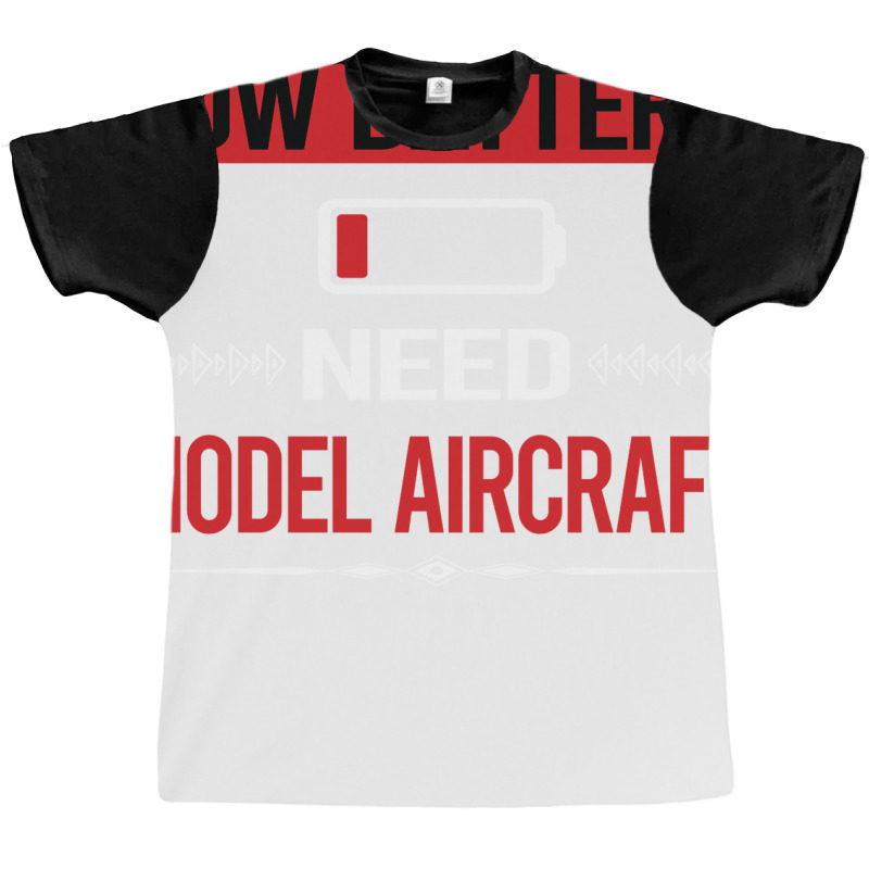 Low Battery Model Aircraft Aesthetic Graphic T-shirt | Artistshot