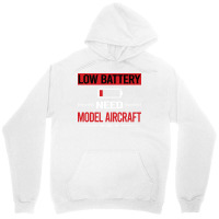 Low Battery Model Aircraft Aesthetic Unisex Hoodie | Artistshot