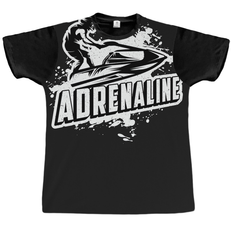 Jet Ski Adrenaline Jet Skiing Water Sports Jetski Graphic T-shirt by sbusiozald | Artistshot