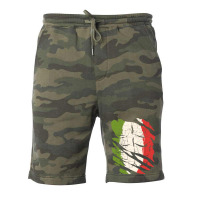 Cool Italian Six Pack America Italy Sixpack Flag 8 Fleece Short | Artistshot