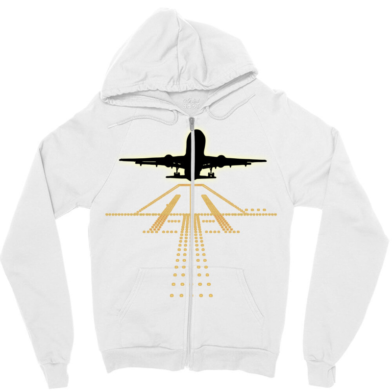 Night Takeoff Hippie Zipper Hoodie | Artistshot