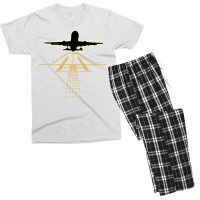 Night Takeoff Hippie Men's T-shirt Pajama Set | Artistshot