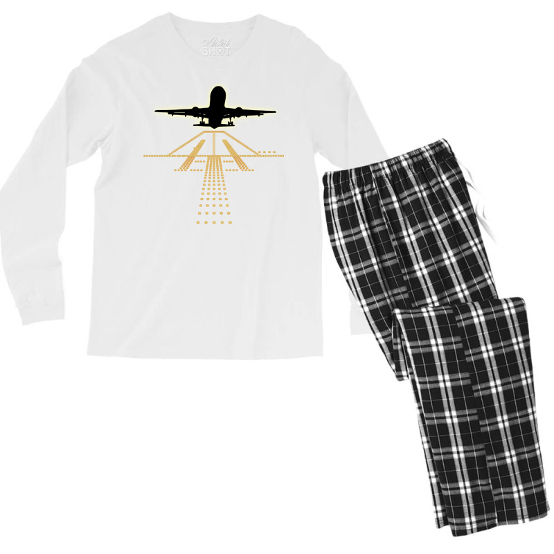 Night Takeoff Hippie Men's Long Sleeve Pajama Set | Artistshot