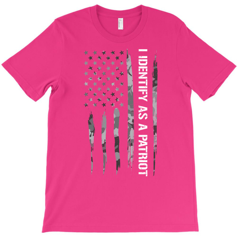 I Identify As A Patriot Hippie T-shirt | Artistshot