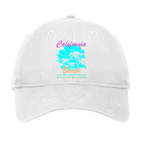 California Beach Summer Paradise Cute Adjustable Cap | Artistshot