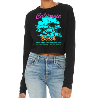 California Beach Summer Paradise Cute Cropped Sweater | Artistshot