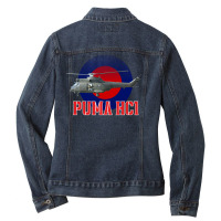 Raf Puma In Raf Roundel Tumblr Ladies Denim Jacket | Artistshot