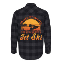 Jet Ski Rider You Cant Buy Happiness Jet Skiing Re Flannel Shirt | Artistshot