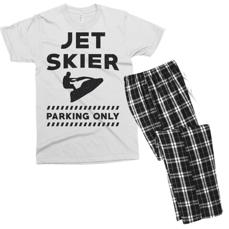 Jet Skiing Jet Ski Jet Skier Parking Only Water Su Men's T-shirt Pajama Set by sbusiozald | Artistshot