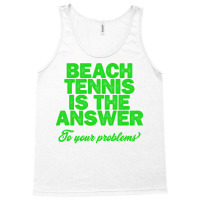 Beach Tennis Gift Funny Tank Top | Artistshot