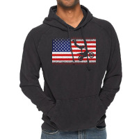 American Flag Motocross Dirtbike Motorcycle Fans 8 Vintage Hoodie | Artistshot