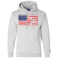 American Flag Motocross Dirtbike Motorcycle Fans 8 Champion Hoodie | Artistshot