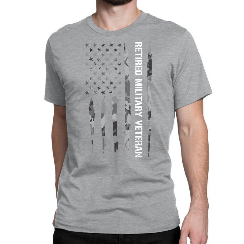 Retired Military Veteran Love Classic T-shirt | Artistshot