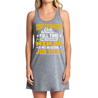 Cost Estimator Job Title Funny Cost Calculator Acc Tank Dress | Artistshot