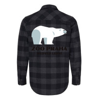 White Bearzoo Praha Retro Flannel Shirt | Artistshot