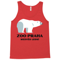 White Bearzoo Praha Retro Tank Top | Artistshot