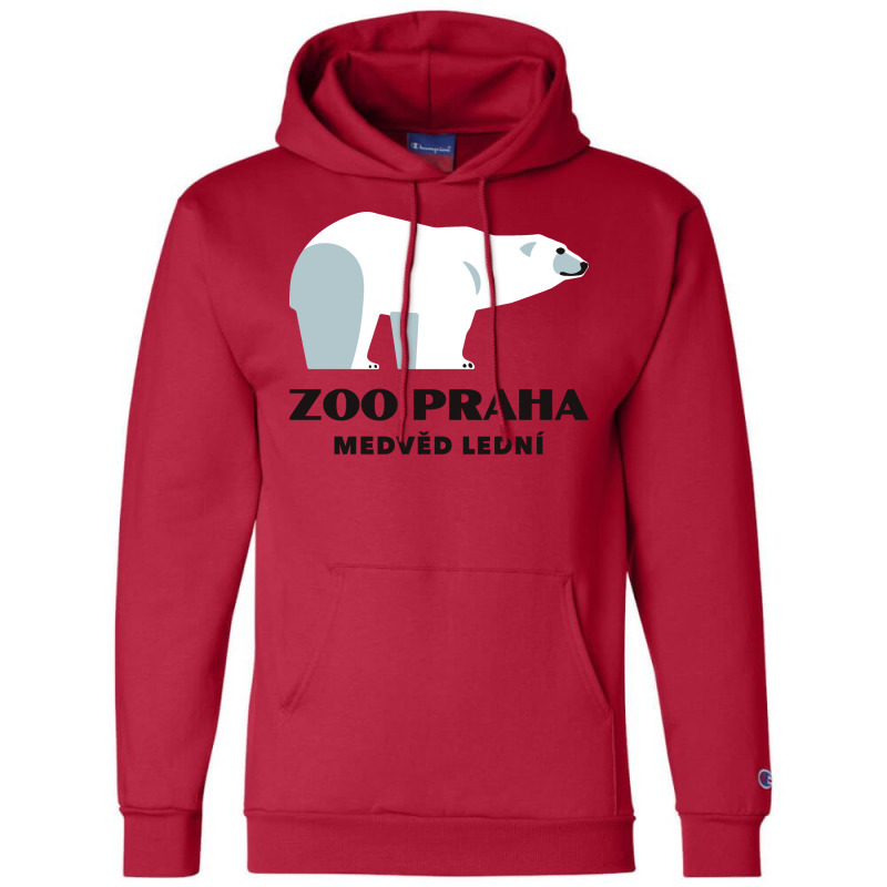 White Bearzoo Praha Retro Champion Hoodie | Artistshot