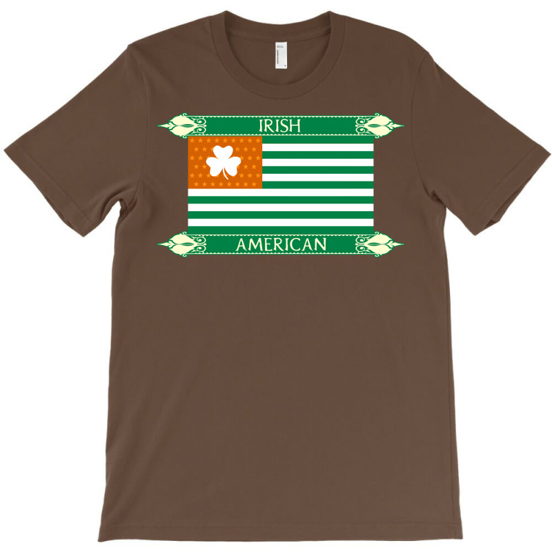 Irish American Flag Nature T-shirt | Artistshot