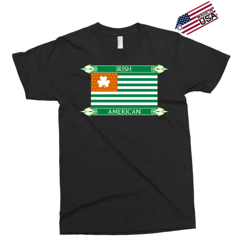 Irish American Flag Nature Exclusive T-shirt | Artistshot