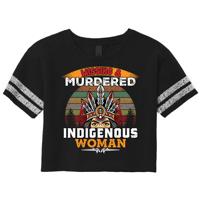 Native American Red Scorecard Crop Tee by mhirrystarao | Artistshot