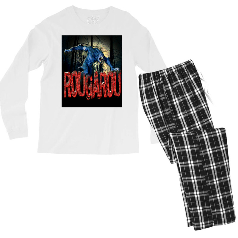 Rougarou Men's Long Sleeve Pajama Set by oheronlittenn | Artistshot