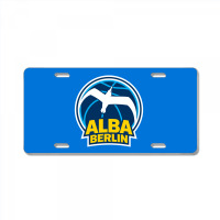 Berlin Albatrosse #ffce00 Alba Berlin, Berlin, Germany,  Bg Charlotten License Plate | Artistshot