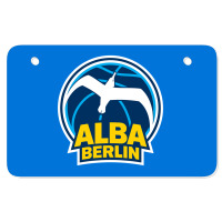 Berlin Albatrosse #ffce00 Alba Berlin, Berlin, Germany,  Bg Charlotten Atv License Plate | Artistshot