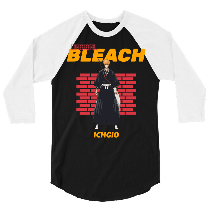 Bleach Orginal Ichgio Hippie (1) 3/4 Sleeve Shirt by juancotamh | Artistshot