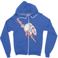 Syringe Mouse Aesthetic Zipper Hoodie | Artistshot