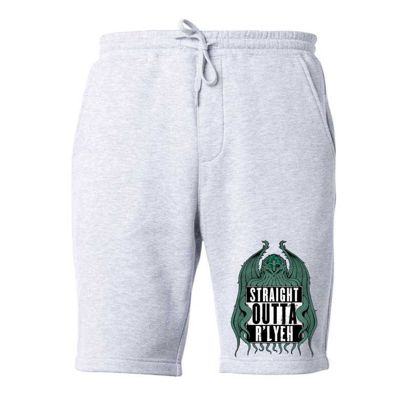 Straight Outta R'lyeh Fleece Short by gremowakeri | Artistshot