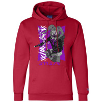 Anime Ninja Girl Design For Truly Anime Lovers Ani Champion Hoodie | Artistshot