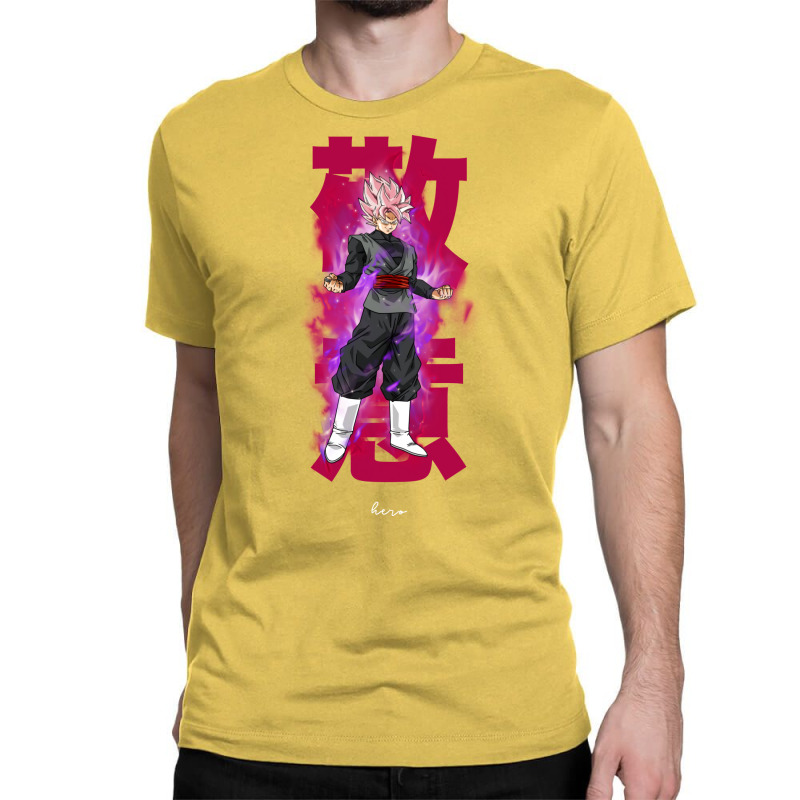 Anime Drip Goku Black Drips Love Classic T-shirt by elyzagetteb | Artistshot