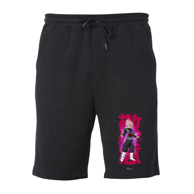 Anime Drip Goku Black Drips Love Fleece Short by elyzagetteb | Artistshot