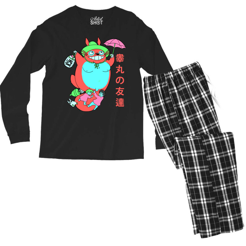 Tanukiro Girl (1) Men's Long Sleeve Pajama Set by juancotamh | Artistshot