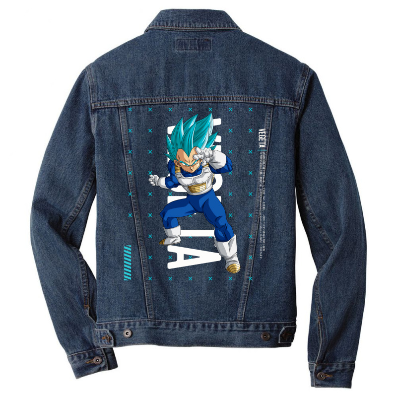 Anime Vegeta Drip Cool (1) Men Denim Jacket | Artistshot