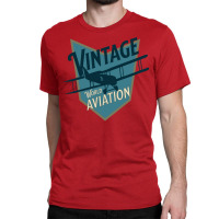 Vintage World Aviation Badge Hipster Classic T-shirt | Artistshot