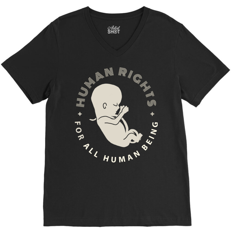 Human Rights For All Human Being Cute V-Neck Tee by itanivampap | Artistshot