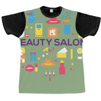 Beauty Salon Dle Concept Graphic T-shirt | Artistshot