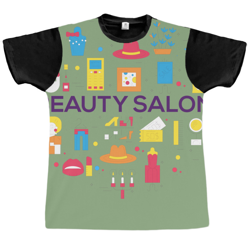 Beauty Salon Dle Concept Graphic T-shirt | Artistshot