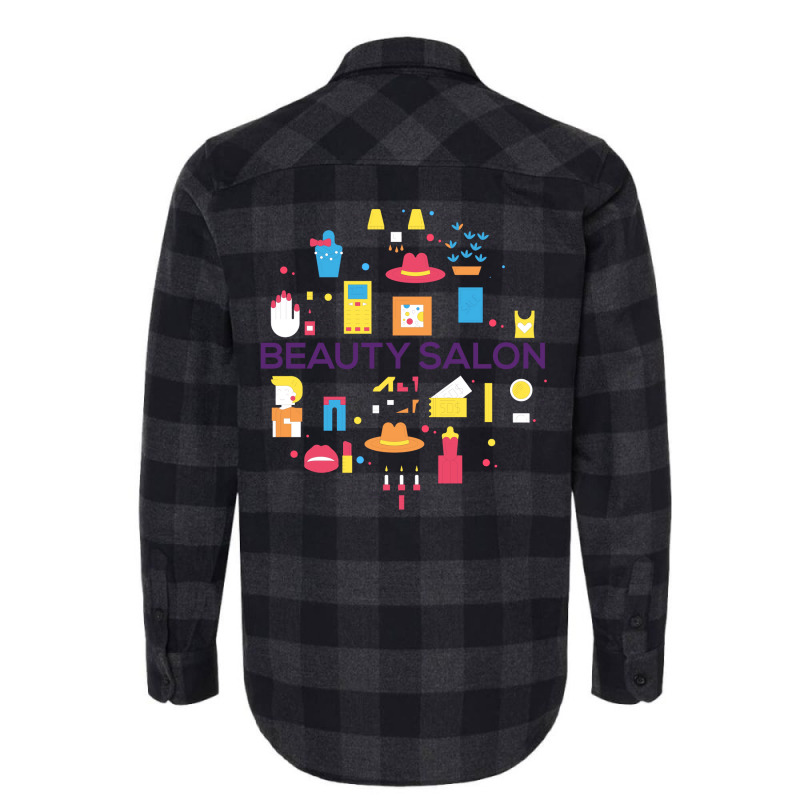 Beauty Salon Dle Concept Flannel Shirt | Artistshot