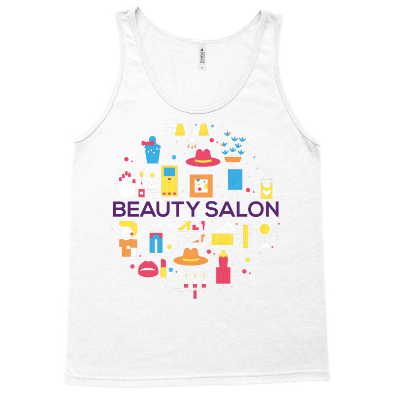 Beauty Salon Dle Concept Tank Top | Artistshot