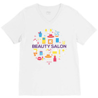 Beauty Salon Dle Concept V-neck Tee | Artistshot