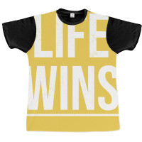 Pro Life Right To Life Movement Life Wins Tumblr Graphic T-shirt | Artistshot