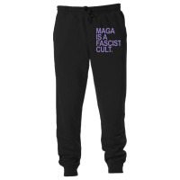 Maga Is A Fascist Cult Lavender Gift Unisex Jogger | Artistshot