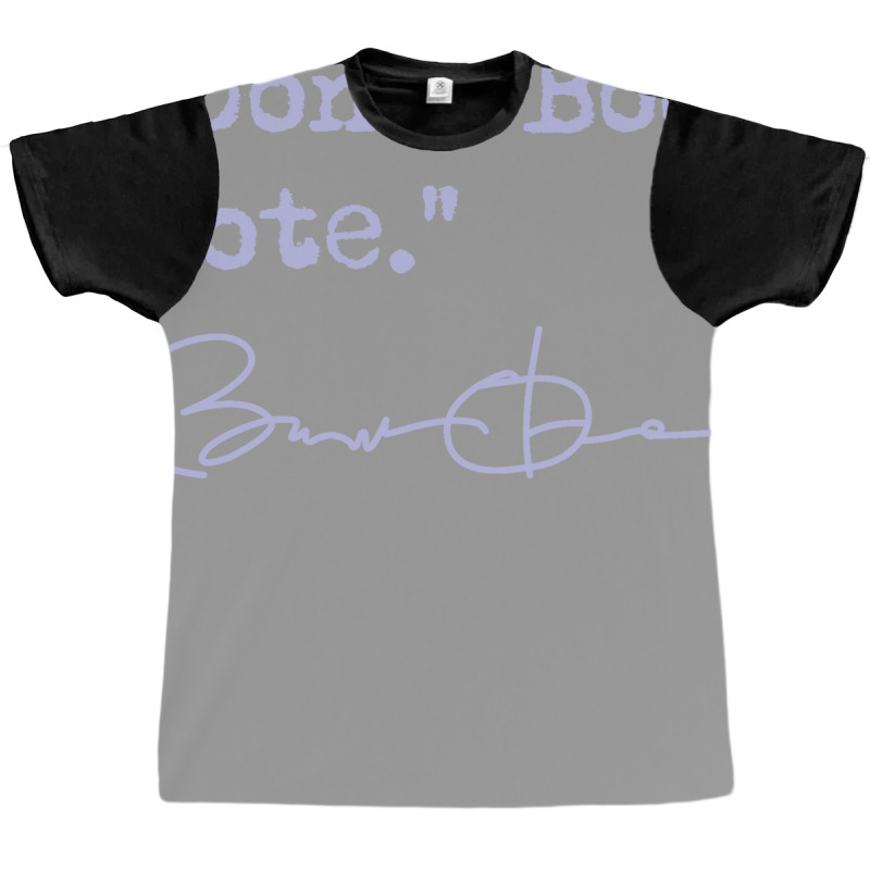 Dont Boo Vote Lavender Graphic T-shirt | Artistshot