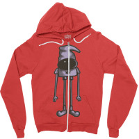 Creepy Gnome Aesthetic Zipper Hoodie | Artistshot