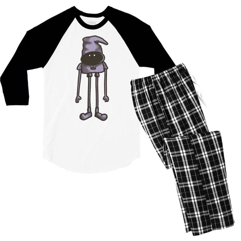 Creepy Gnome Aesthetic Men's 3/4 Sleeve Pajama Set | Artistshot