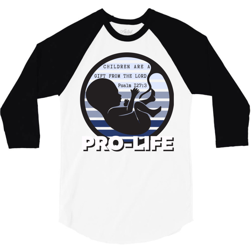 Prolife Love 3/4 Sleeve Shirt | Artistshot